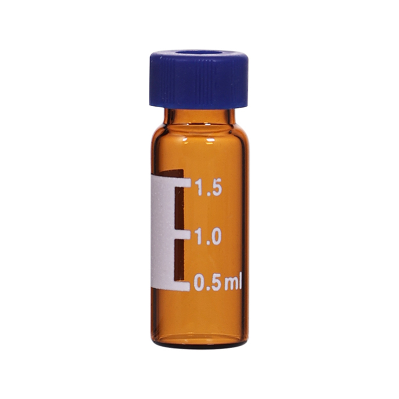 Kit de flacons d'injection pour chromatographie (marron)